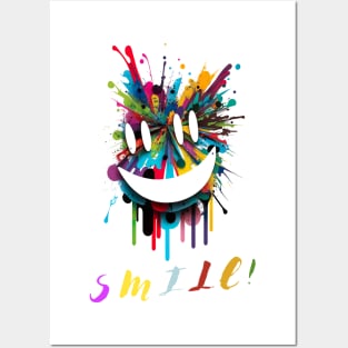 Smile and spread joy around you, Smiles are Contagious Posters and Art